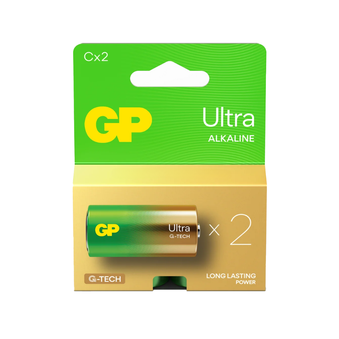 GP Ultra Alkaline C Batteries