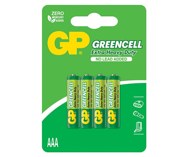 GP Greencell Carbon Zinc AAA