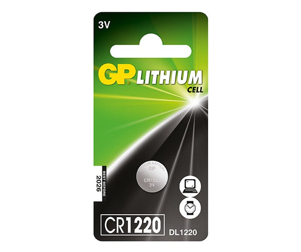 GP Lithium Coin Battery CR1220