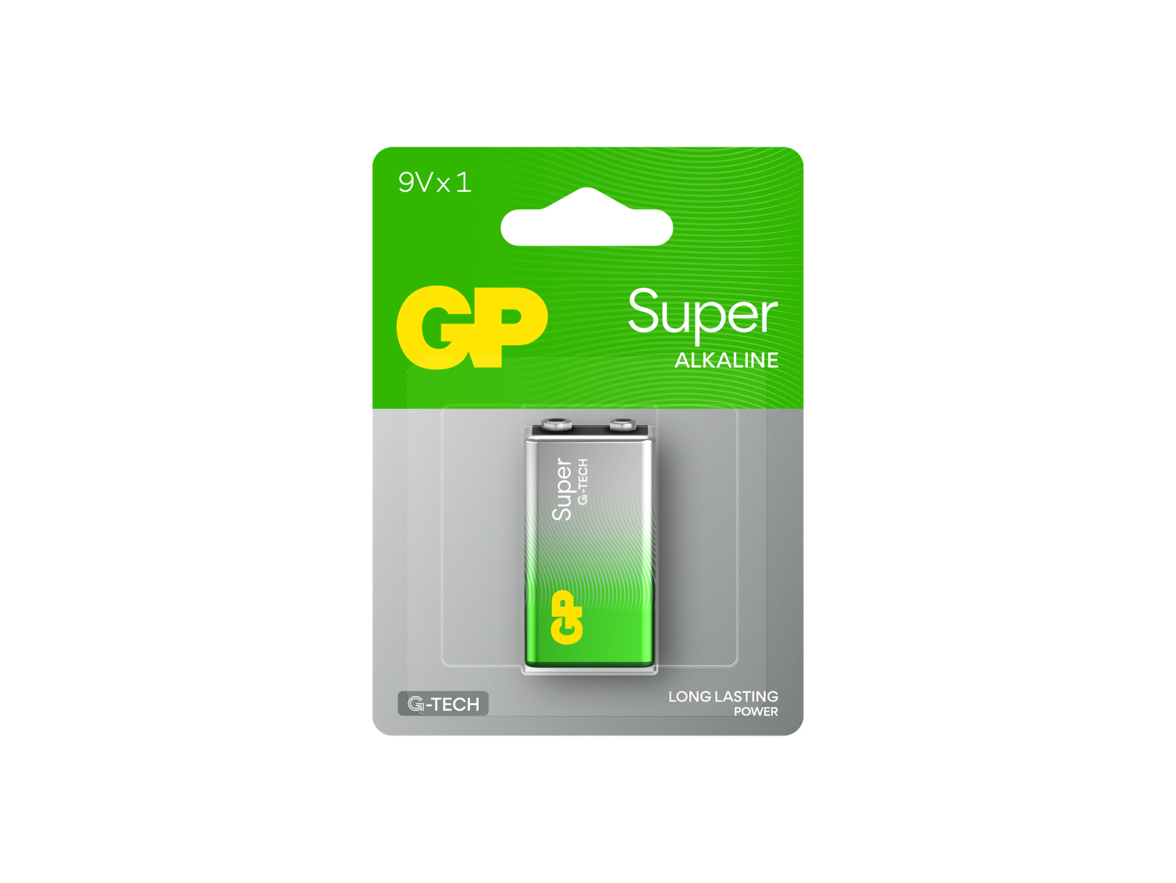 GP Super Alkaline 9V Batteries