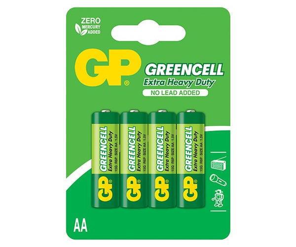 GP Greencell Carbon Zinc AA