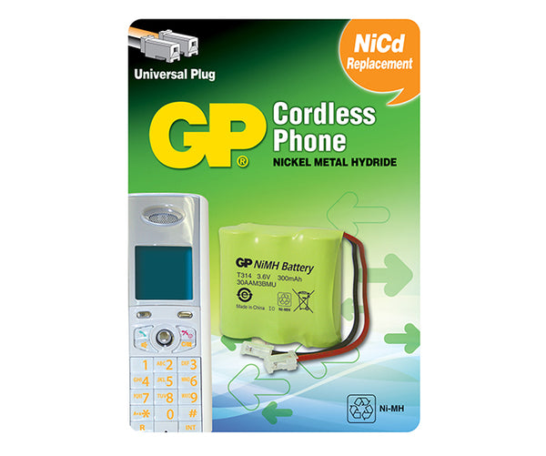 GP Cordless Phone Batteries - T314