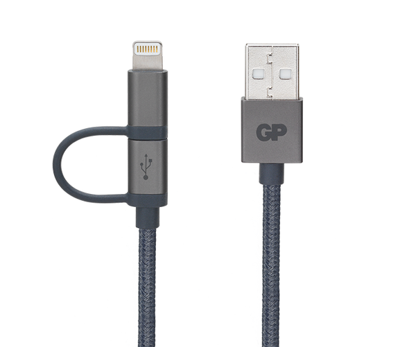 2-in-1 Lightning with Micro-USB Cable CB18 1M