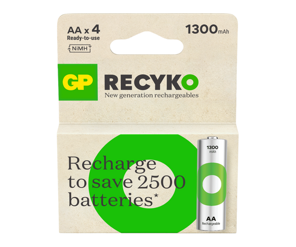 GP RECYKO AA oplaadbare batterijen