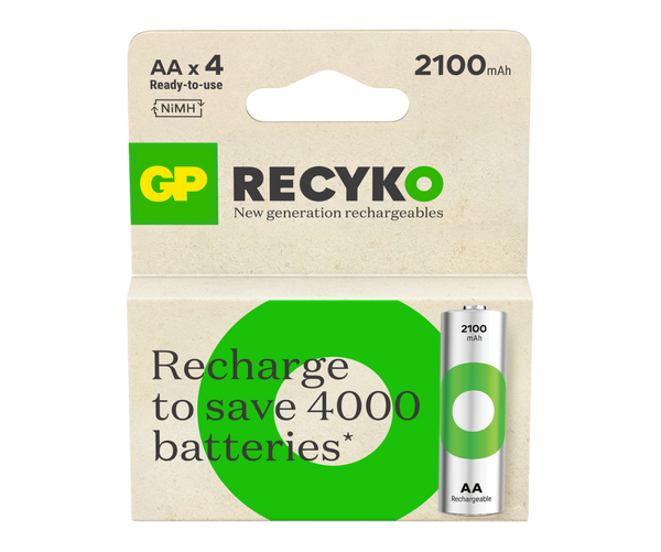GP RECYKO AA oplaadbare batterijen