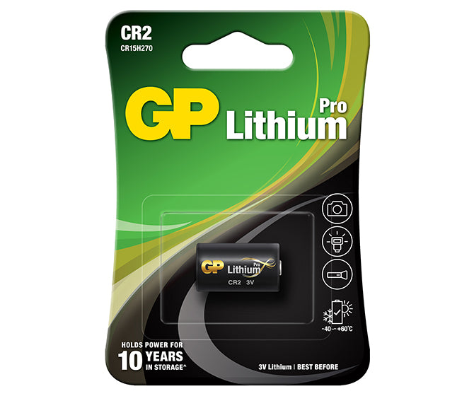 GP CR2 pile Lithium (lot de 10)