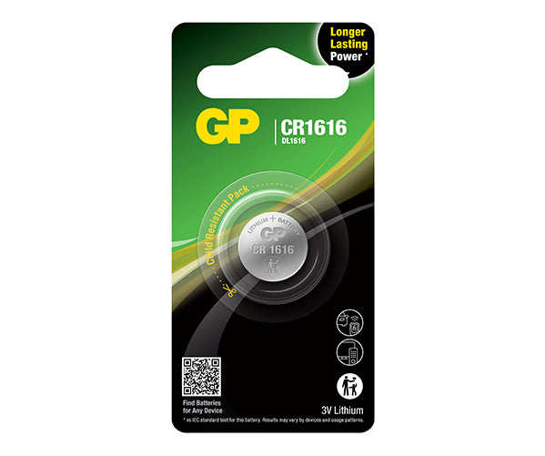 GP Lithium Coin Battery CR1216