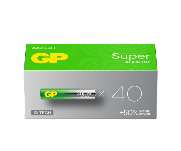 GP Super Alkaline AAA Batterijen