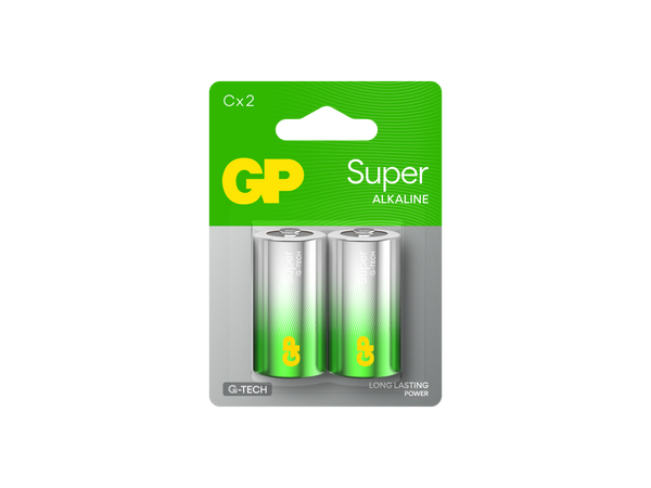 GP Super Alkaline C Size Batteries