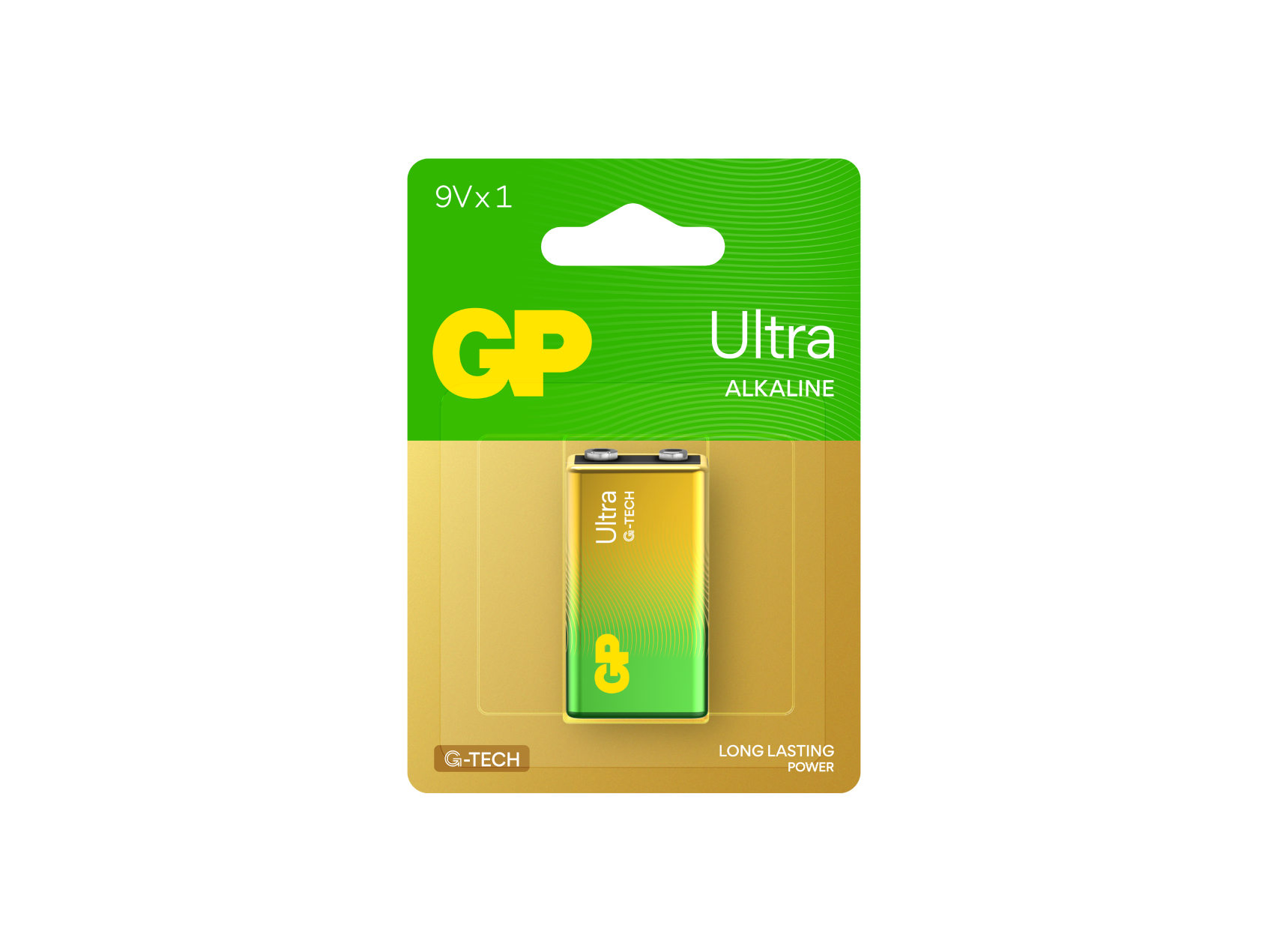 GP Ultra Alkaline 9V Batteries