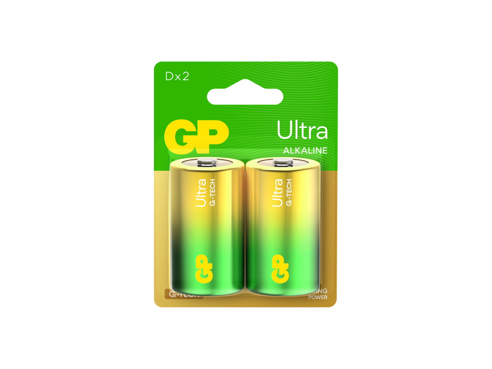 GP Ultra Alkaline D Size Batteries